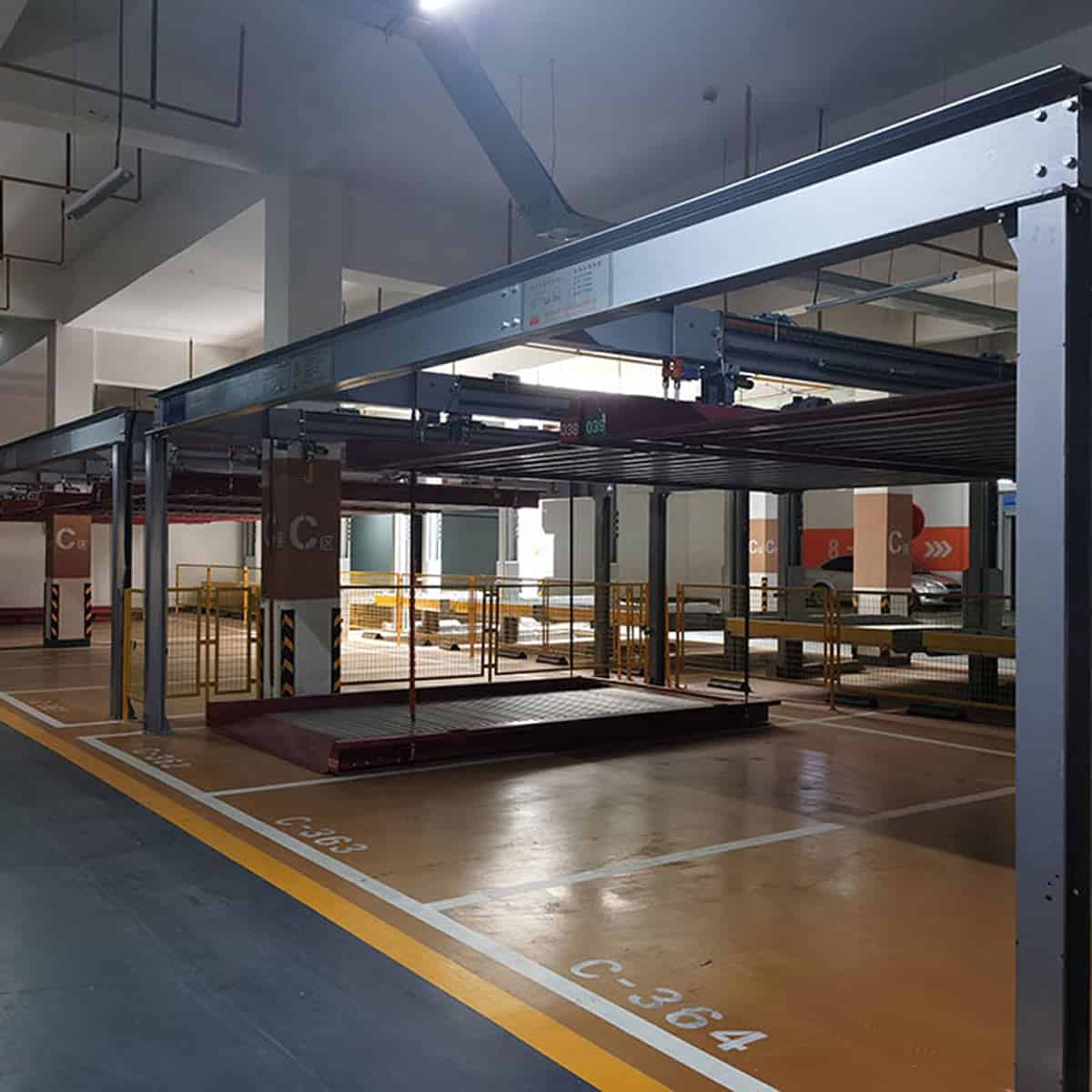 俯仰機械停車庫出租